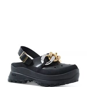 Stella McCartney
Women's Trace Chain Detail Slingback Platform Clogs